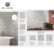 Import China Factory Wall White With Nebular Marble Hot Melt Glass Mosaic Tiles With Mesh from China