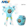 China manufacture robot watch with projected 23 different images for kids toy gifts