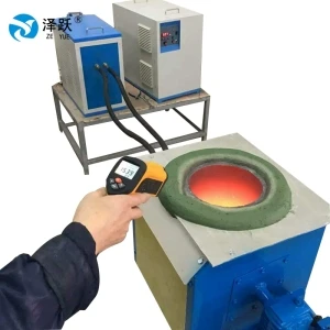 China manufacturer mini industrial electric induction metal scrap crucible melting furnace for sale price