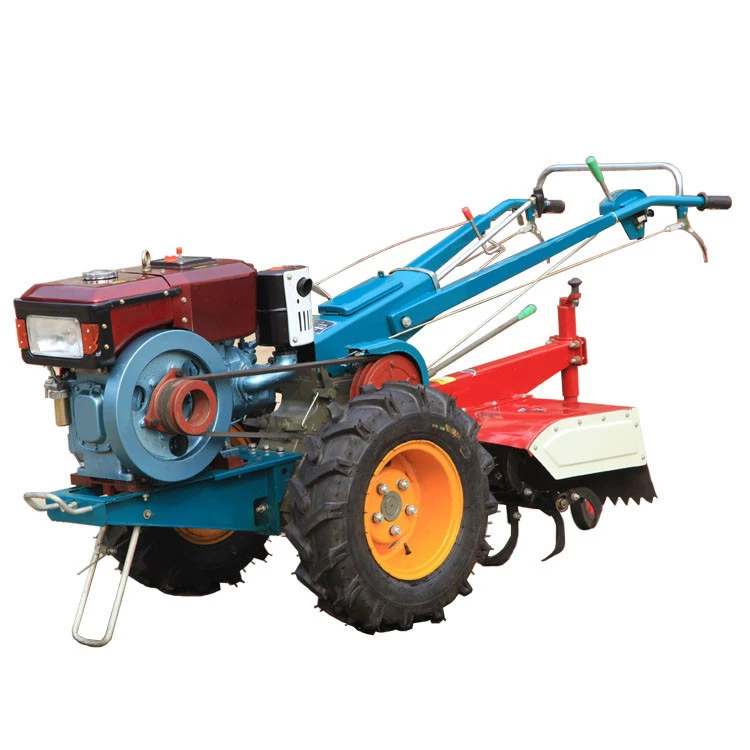 China Manufacturer Small Walking Tractor Agricultural Equipment Accessories 12HP QLN-121 Walk Behind Tractor With Implements