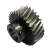 China precision stainless steel gear shaft with teeth grinding