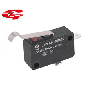 China supplier 6A 10A 16A micro switch T85 with push rod