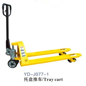 China Supplier Fork Hand Pallet Truck Compact Hand Pallet Jack for Sale