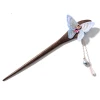 Chinese Classic Wenge Hair Stick Palace Style Wooden Elegant Pendant Hairpin
