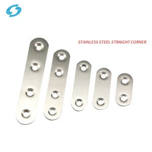 Chinese Supplier Wholesale Customized Flat Steel Bracket Repaired Mending Plate for Furniture Hardware