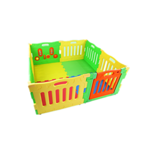 Classic Style Bright Color Indoor Customize Baby Child Kids Safety Fence Playpen