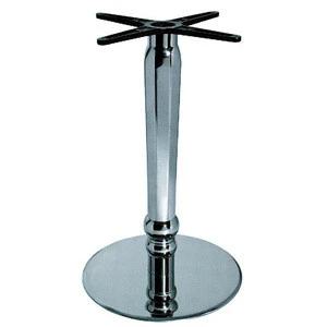 Classy Round Stainless Steel Bar Table