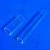 Import Clear heat resistant quartz glass tube for UV ultraviolet lamps from China