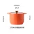 Import Color glaze casserole light luxury simple high temperature resistant INS open fire household stew pot from China