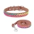 Import colorful Knitting a pet collar soft fiber dog collar leashes China from China