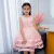 Import Comfortable Cotton Princess Dress   Baby Girls Floral Gress Lace Party Wear Frocks Dress L5196 from China
