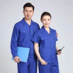 Comfortable workwear half sleeve work suit factory workshop uniform