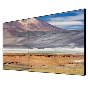 Commercial HD 55 inch 0.88mm seam DID lcd splicing screen LG panel video wall display
