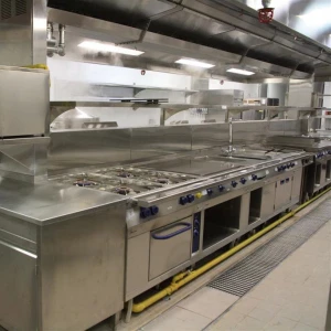 Commercial western kitchen equipment and restaurant kitchen  design for hotel project
