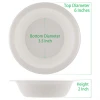 Compostable Bowls Eco Friendly Dinnerware Recyclable 12oz Biodegradable Sugar Cane Bagasse Bowl