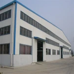 Construction Industrial Prefab Workshop Godown Building Prefabricated Residential Space Steel Structure Depot House