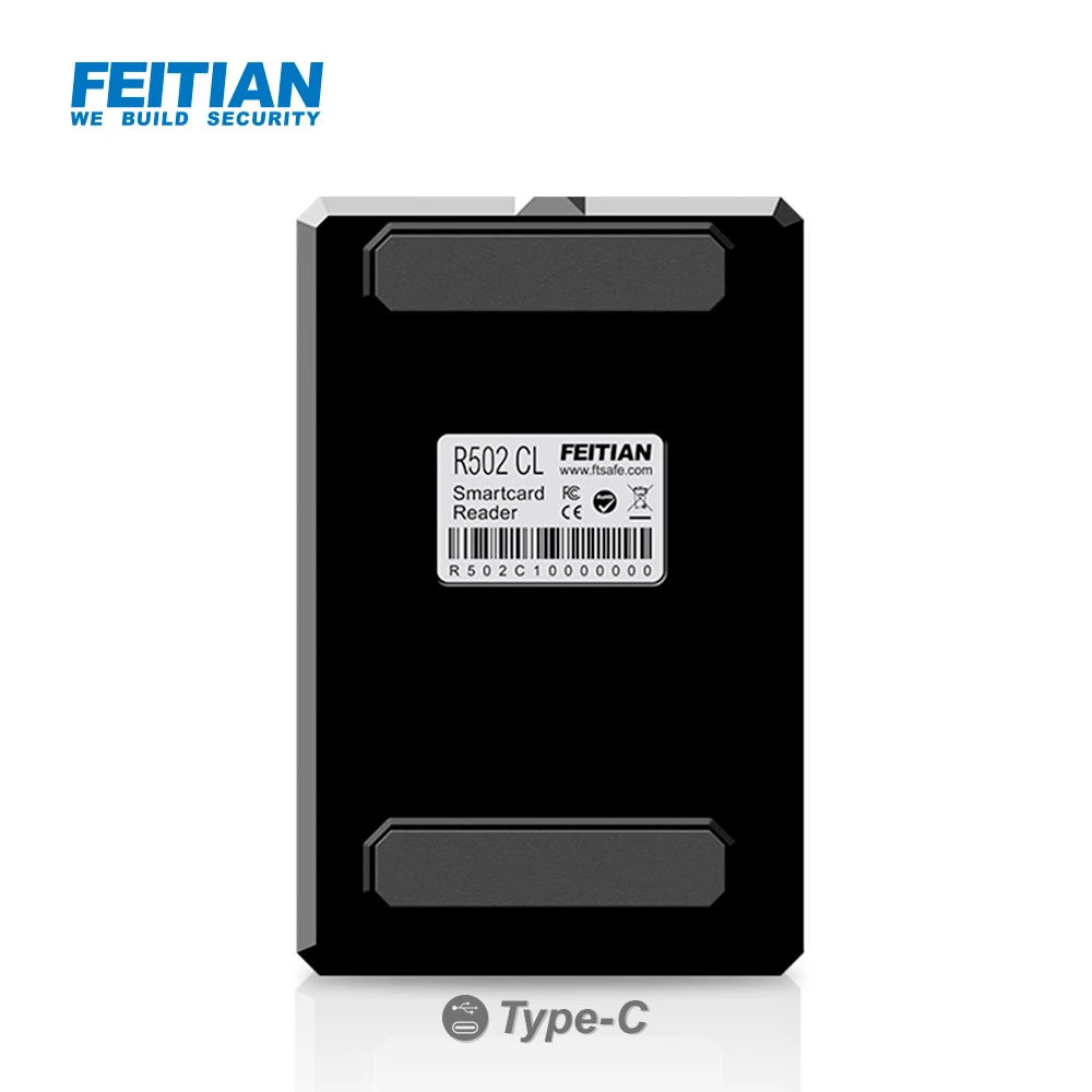 Contactless NFC Felica USB Type C Smart Card Reader R502CL-C - C10