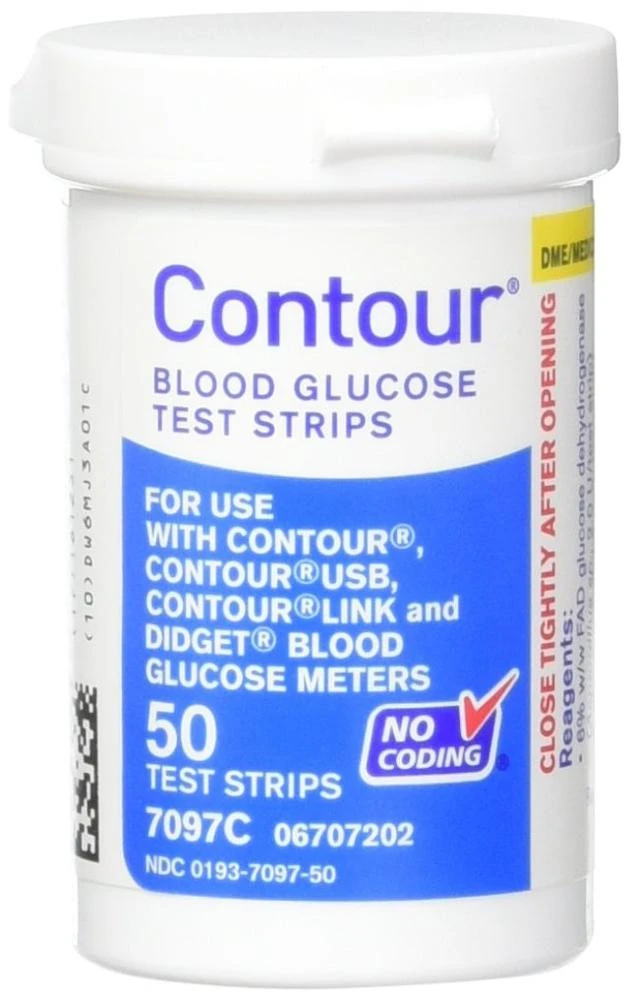 contour blood glucose test strips