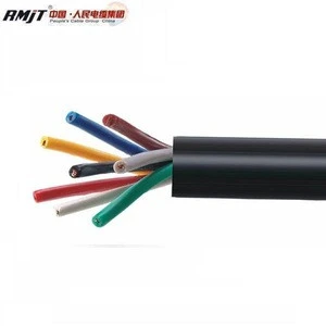 control cable 8* 0.75mm 8* 1.5mm 8* 2.5mm 8*6 mm 8 core cable