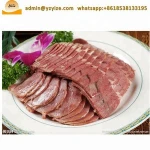 Cooked beef slicing machine , automatic cooks meat slicer
