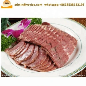 Cooked beef slicing machine , automatic cooks meat slicer