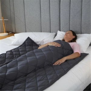 cooling factory cover manufacturers autism sensory cotton weighted blanket for adult