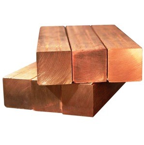 Copper Ingots Pure Copper Ingot 99.999% Phosphorous Copper Ingots