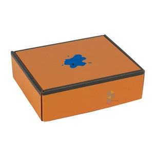 corrugated folding colored printed boxes for shipping