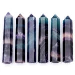 CrystalTears Fluorite Healing Crystal Point Wands 3.15