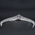 Import Cubic Zirconia CZ Classic 2/3 Round Tiara Crown for Wedding Bridal Women Hair Accessories A00074 from China