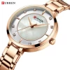 CURREN Watches Ladies 9051 Fashion Charm Elegant Dress Bracelet High Quality Women Quartz Watch Female Clock Relogio Feminino
