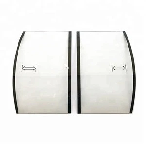 Curved Tempered Glass Lids for Freezer