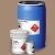 Custom chemical drum shipping labels UV resistant chemical warning labels bottle packaging labels