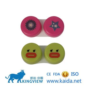 custom color kids contact lenses with case