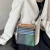Import Custom Comfort Liberalist Crossbody Bag Color Mix Soft Leather Phone Purse Bag Fashion Design Multi-color Crossbody Bag Women from China