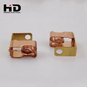 Custom electrical plug brass pin spring contact materials