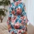 Import Custom Floral Printed Comfortable Pyjamas Womens Sleepwear Silk Satin Kimono Robes from China