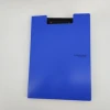 Custom printing PP writing board folder with a clip