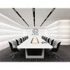 Custom rectangle long working desk modern meeting room table design office conference table