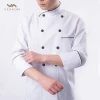 Custom restaurant hotel kitchen white fabric best chef coats