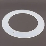 custom seal white silicone flat rubber gaskets
