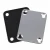 Import Custom sheet metal stamping part aluminium composite cnc control panel Guitar Neck Plate from China