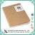 Import Custom thread sewing recycled kraft cover spiral bound notebook with blank yellow pages from China