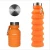 Import Customizable Colors Outdoor Sports Easy Carry Safety Silicone Folding Water Bottle from China