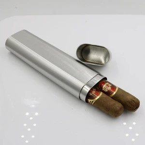 Customized cnc lathe machining smoking Accessories aluminum/plastic/glass/wooden/metal cigar tube
