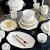 Import Customized creative European-style diamond-shaped simple bone china dinnerware set from China
