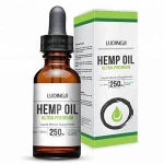 Customized label and box of organic Hemp Oil Premium Hemp Extract Oil CBD Oil Full Spectrum 30ml