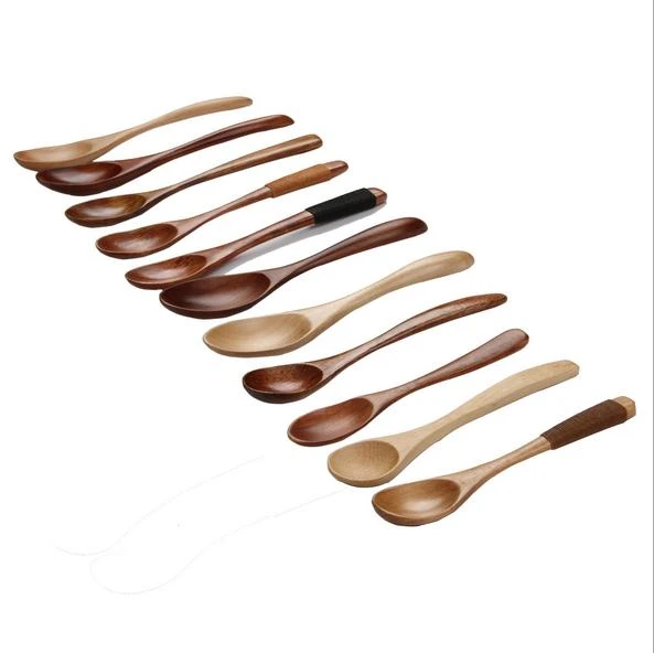 Customized Logo Spoon Made by Best Wooden Soup Spoon