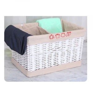 Customized natural cheap gift wicker basket with handle/wholesale mini willow wicker basket with handle for flower