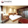 Customized solid wooden luxury hampton inn hotel furniture two beds